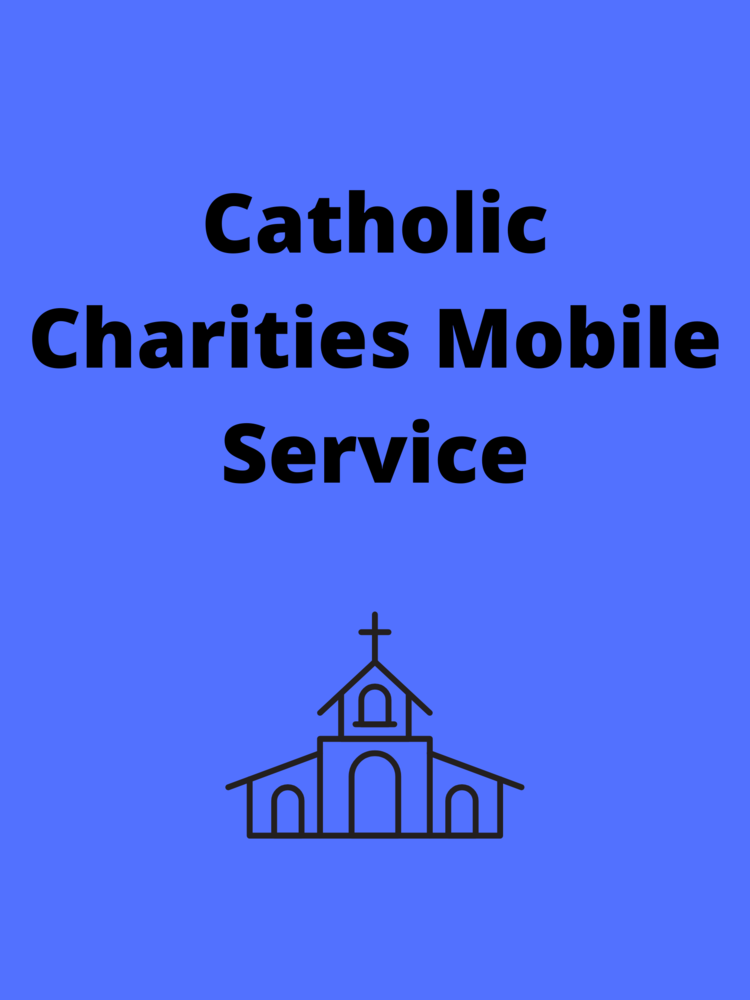 Catholic Charities Mobile Service Poster