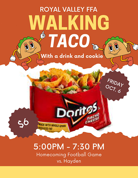 walking taco info