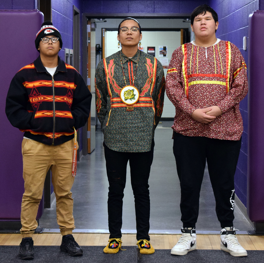 Native American Week boys