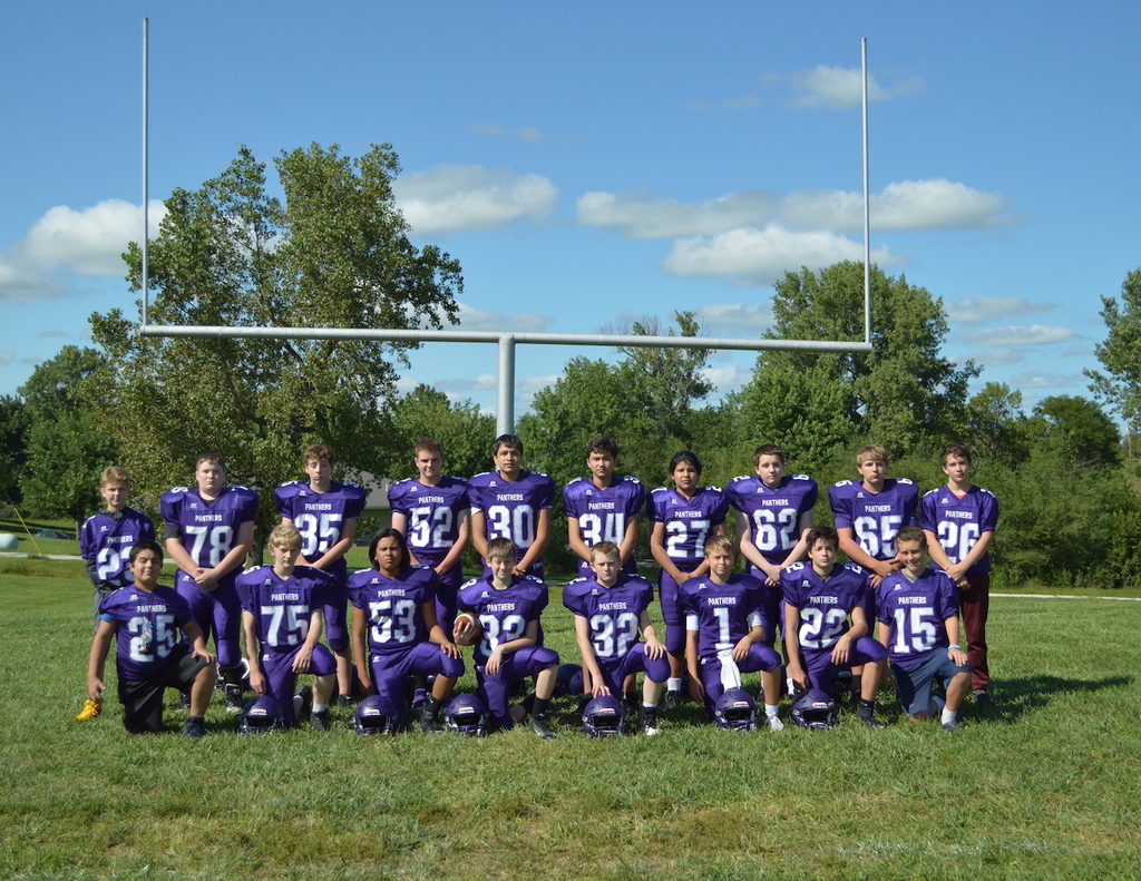 8th grade football team