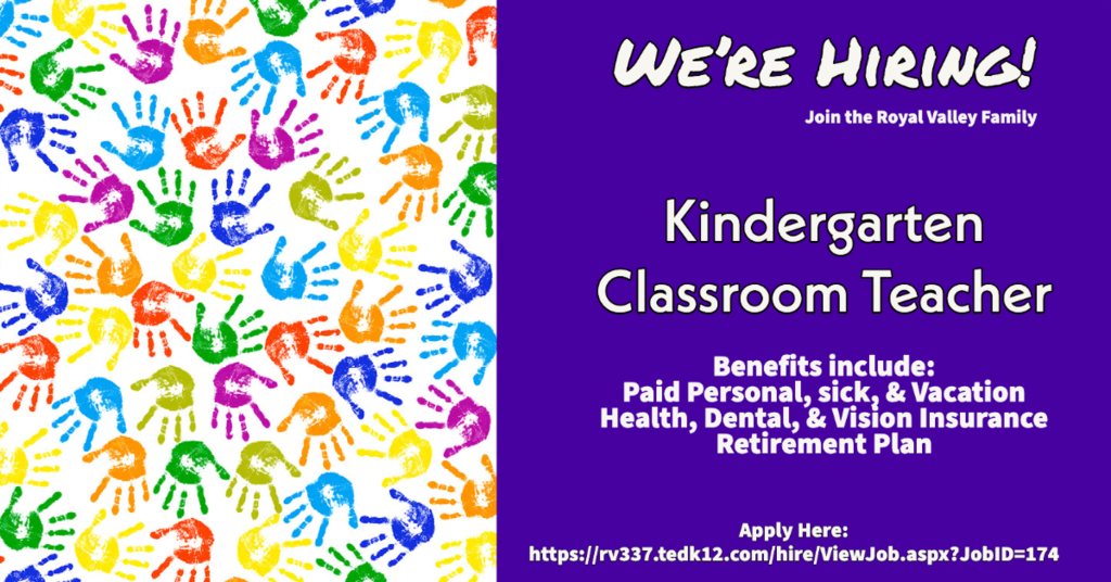 Looking for a Kindergarten Teacher